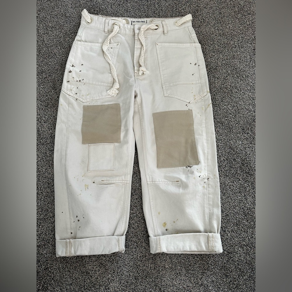 We the Free Moxie Pull-On Barrel Jeans